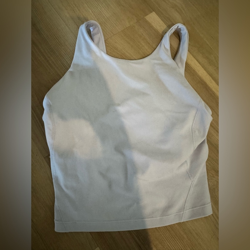 Lululemon High Neck Tank with built in bra